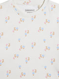 GOTS Certified Organic Cotton Sleepwear Set for Toddlers | Floral Print - Urbanrac