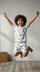 100% Cotton Co-Ord Sets | Little Kids | Shapes