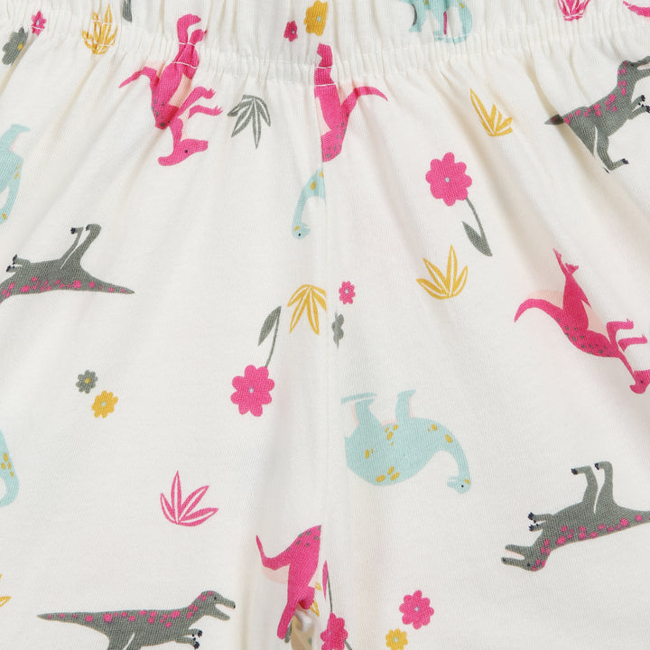 100% Cotton Co-Ord Sets | Little Kids | Vibrant Dino Print