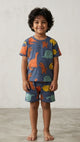 100% Cotton Co-Ord Sets | Little Kids | Dino Print
