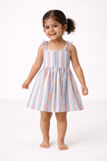Strip Cotton dress