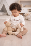 GOTS Certified Organic Cotton Full Sleeves Baby Onesies | Blessed