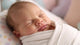 GOTS Certified Organic Muslin Baby Swaddle - White