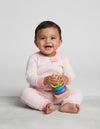 2 Way Double Zipper Sleepsuit for Babies| Peachy Hearts