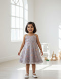 Celebration Dress - Net Embroidery