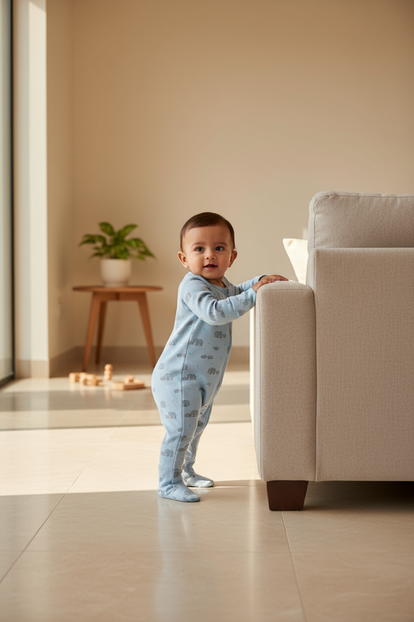 Baby Zip-Up Sleep & Play Pajamas | Babies sleepwear | Baby Boy