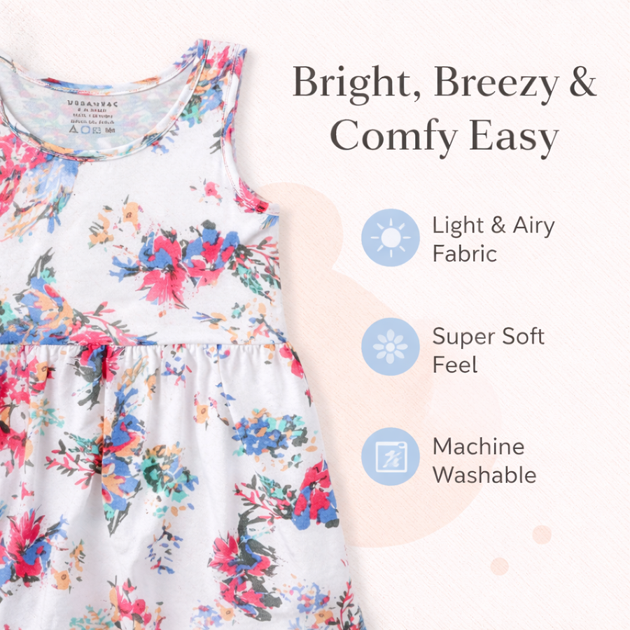 Multi Color Summer Dress