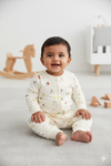 2 Way Double Zipper Sleepsuit for Babies | Suttle Play Print
