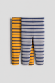 Ribbed Cotton Striped Leggings for Baby & Toddlers – Pack of 2