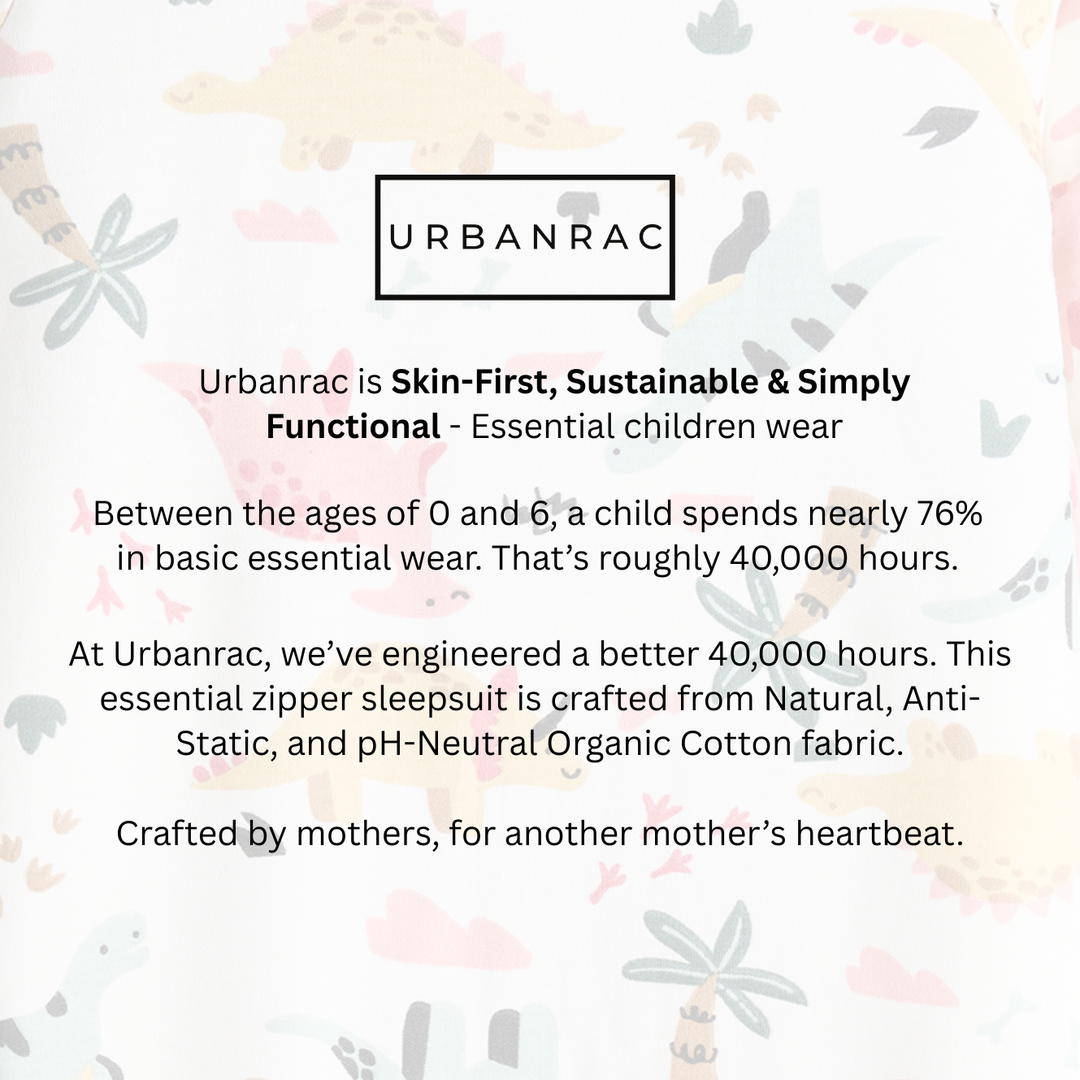 GOTS Certified Organic Cotton Sleepwear for Babies | Dino