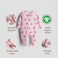 GOTS Certified Organic Cotton Sleepsuit for Babies | Teddy