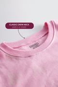 Pink Bow Print Sweatshirt and Jogger Set