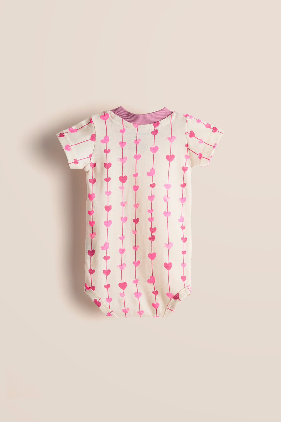 100% Cotton Onesies and Pant Set| 6-Piece Newborn Essentials Set – Pink Heartstrings