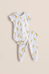 100% Cotton Onesies and Pant Set – Giraffe Print