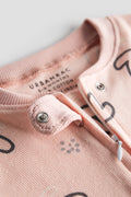 2 Way Double Zipper Sleepsuit with Feet For Babiesr | Unisex | Peachy