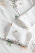 2 Way Double Zipper Sleepsuit with Feet For Babies | Unisex