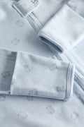 2 Way Double Zipper Sleepsuit with Feet For Babies | Bear Print