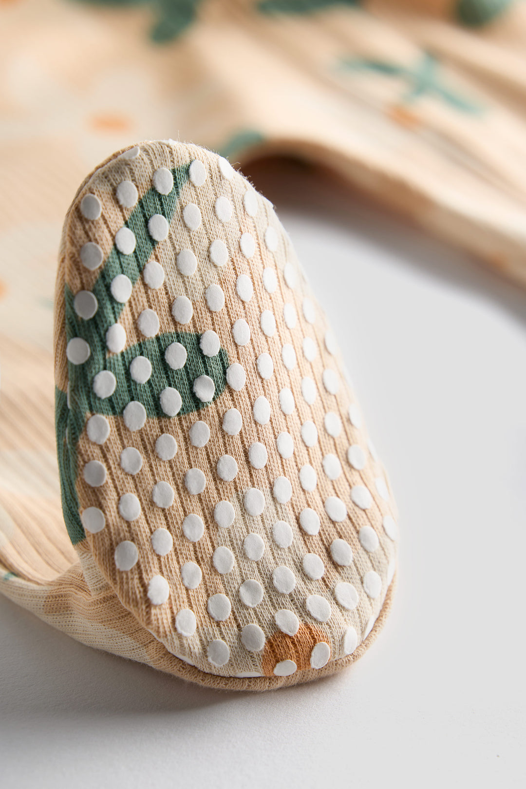 100% Cotton Baby Zipper Sleepsuit with Feet | Babies Sleepwear | Bright floral