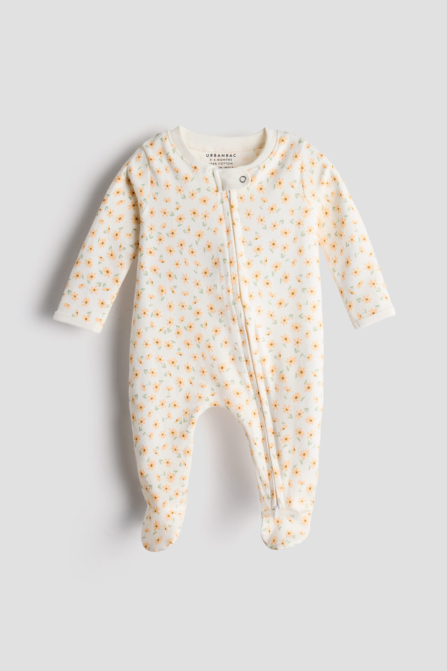 2 Way Double Zipper Sleepsuit with Feet For Babies | Always summer