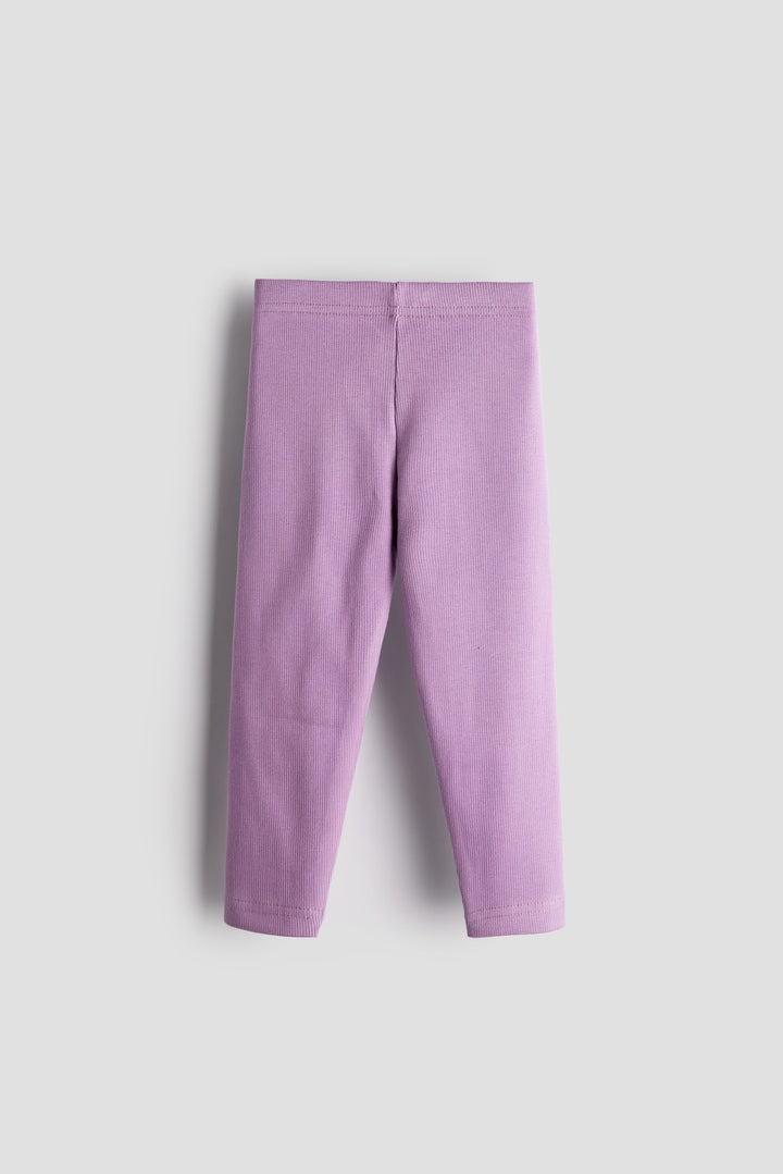 Baby Leggings - Pack of 2 (Girls, Unisex, Soft Cotton, Stretchable, Everyday Comfort)