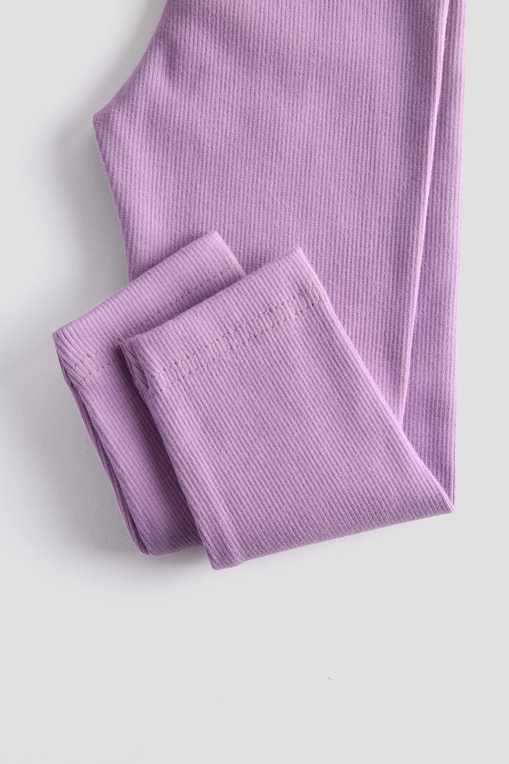 Baby Leggings - Pack of 2 (Girls, Unisex, Soft Cotton, Stretchable, Everyday Comfort)