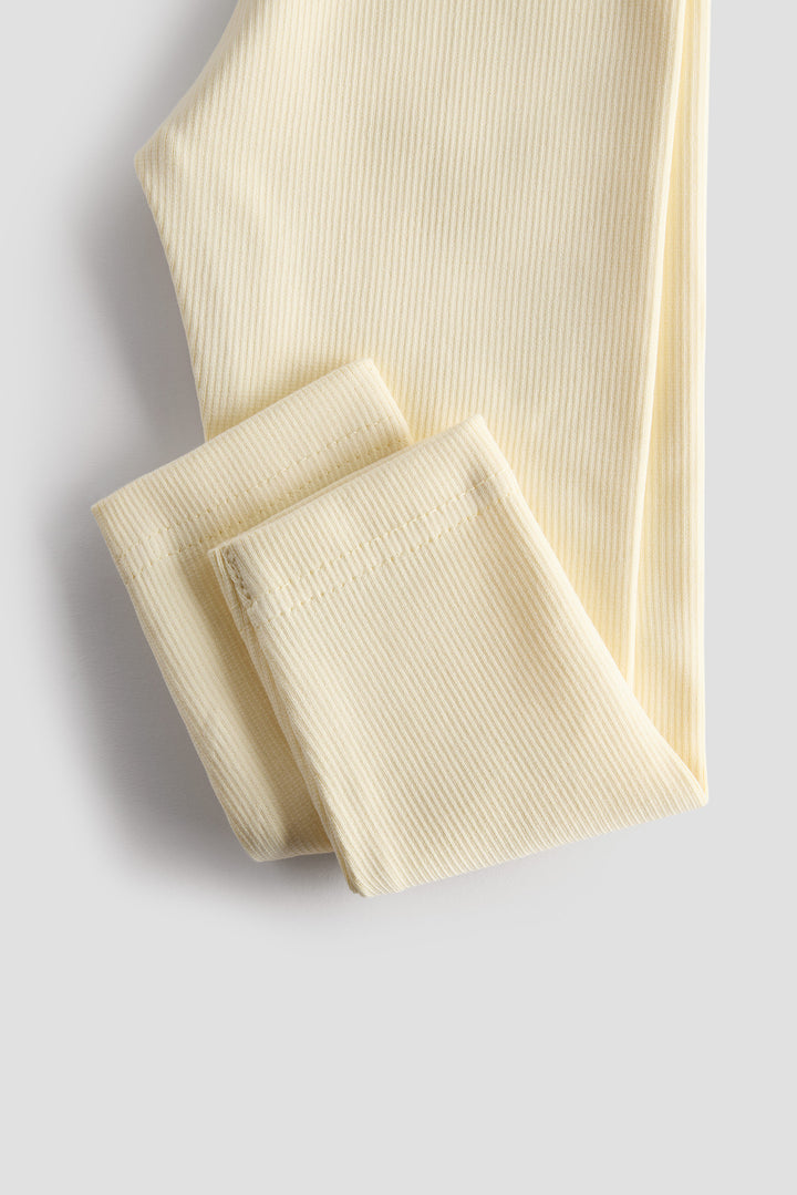 Baby Leggings - Pack of 2 (Unisex, Soft Cotton, Stretchable, Everyday Comfort)