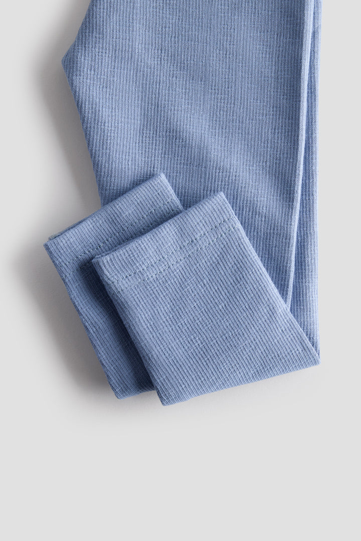 Baby Leggings - Pack of 2 (Unisex, Soft Cotton, Stretchable, Everyday Comfort)