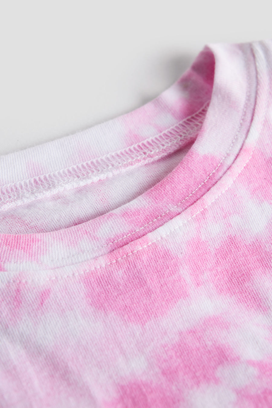 Full sleeves tshirt - Pink Tie Dye