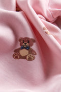 GOTS Certified Organic Cotton Sleepsuit for Babies | Teddy