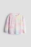 Full sleeves tshirt - Pastel Tie Dye
