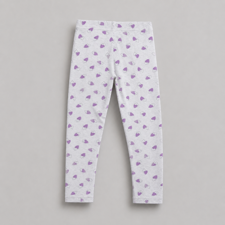 4 Pack - Girls printed legging