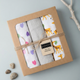 GOTS Certified Organic Cotton Baby Burp Cloth 3 Pack