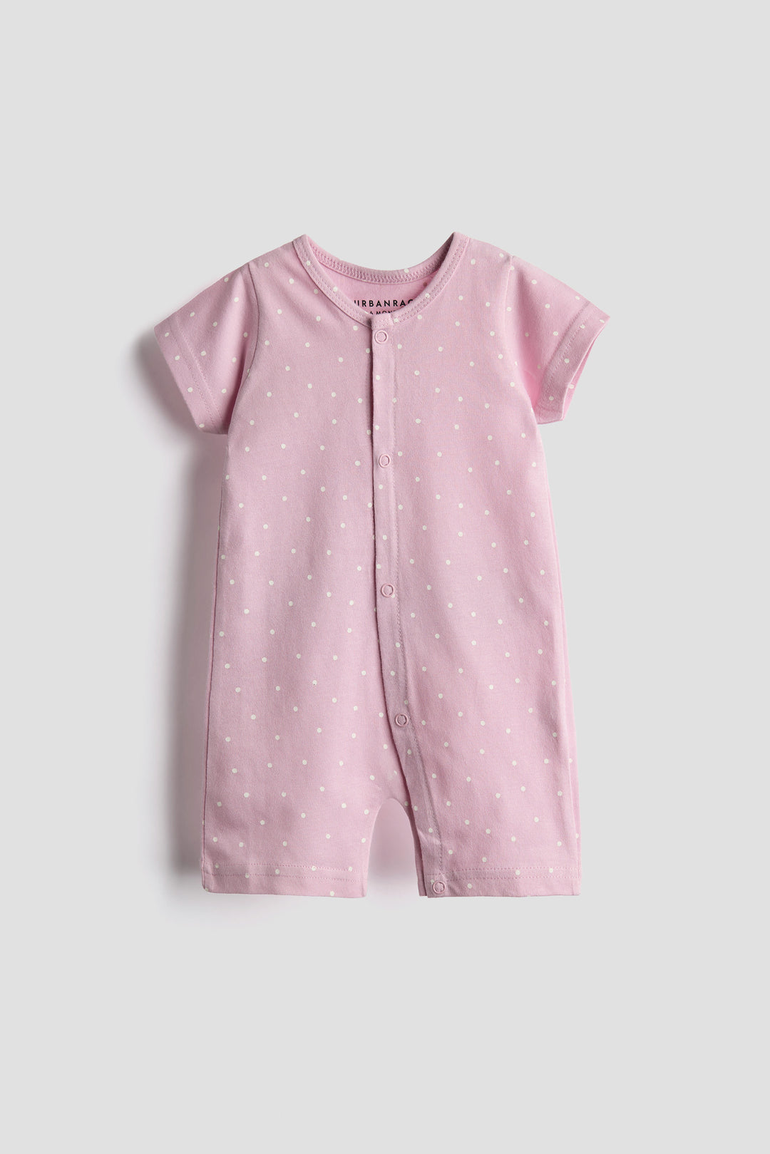 Floral Pink Half Romper Set - Pack of 2