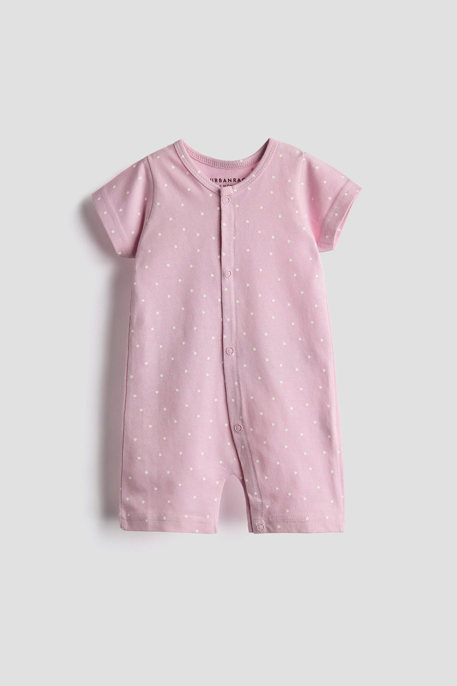 Floral Pink Half Romper Set - Pack of 2