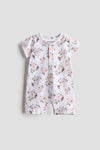 Floral Bouquet Half Romper