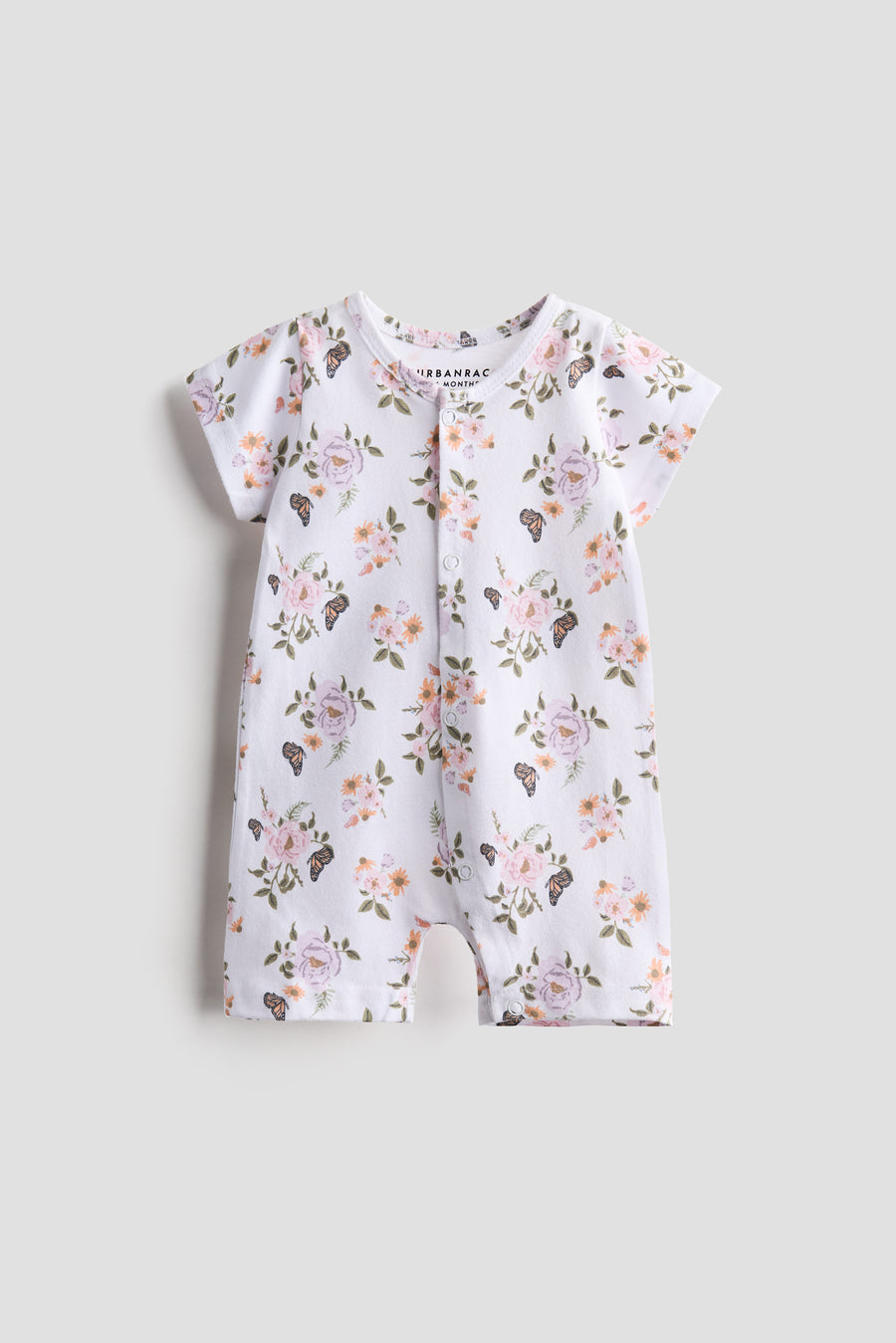 Floral Bouquet Half Romper