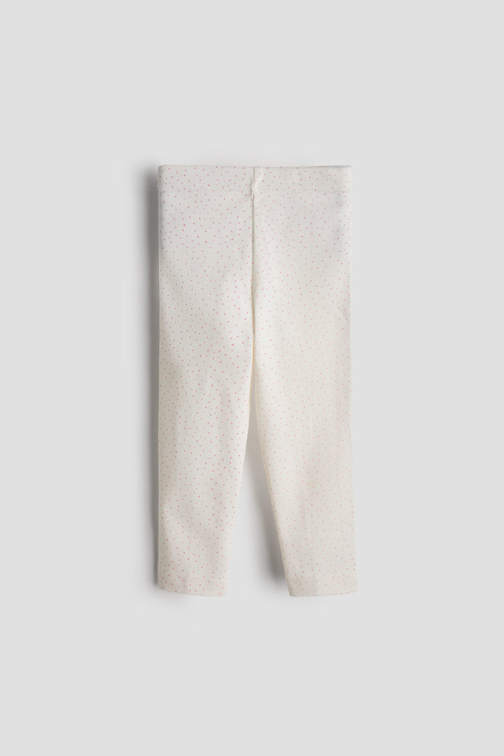 Ribbed Cotton Printed Leggings for Babies &amp; Toddlers – Pack of 3