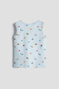 3-Pack Cotton Vest Tops