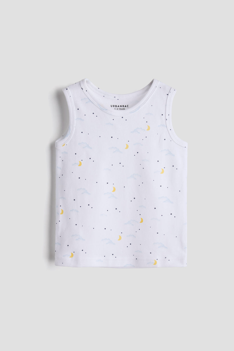 3-Pack Cotton Vest Tops