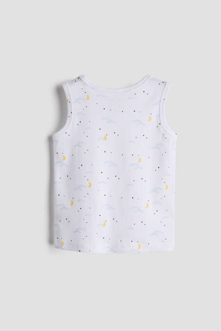3-Pack Cotton Vest Tops