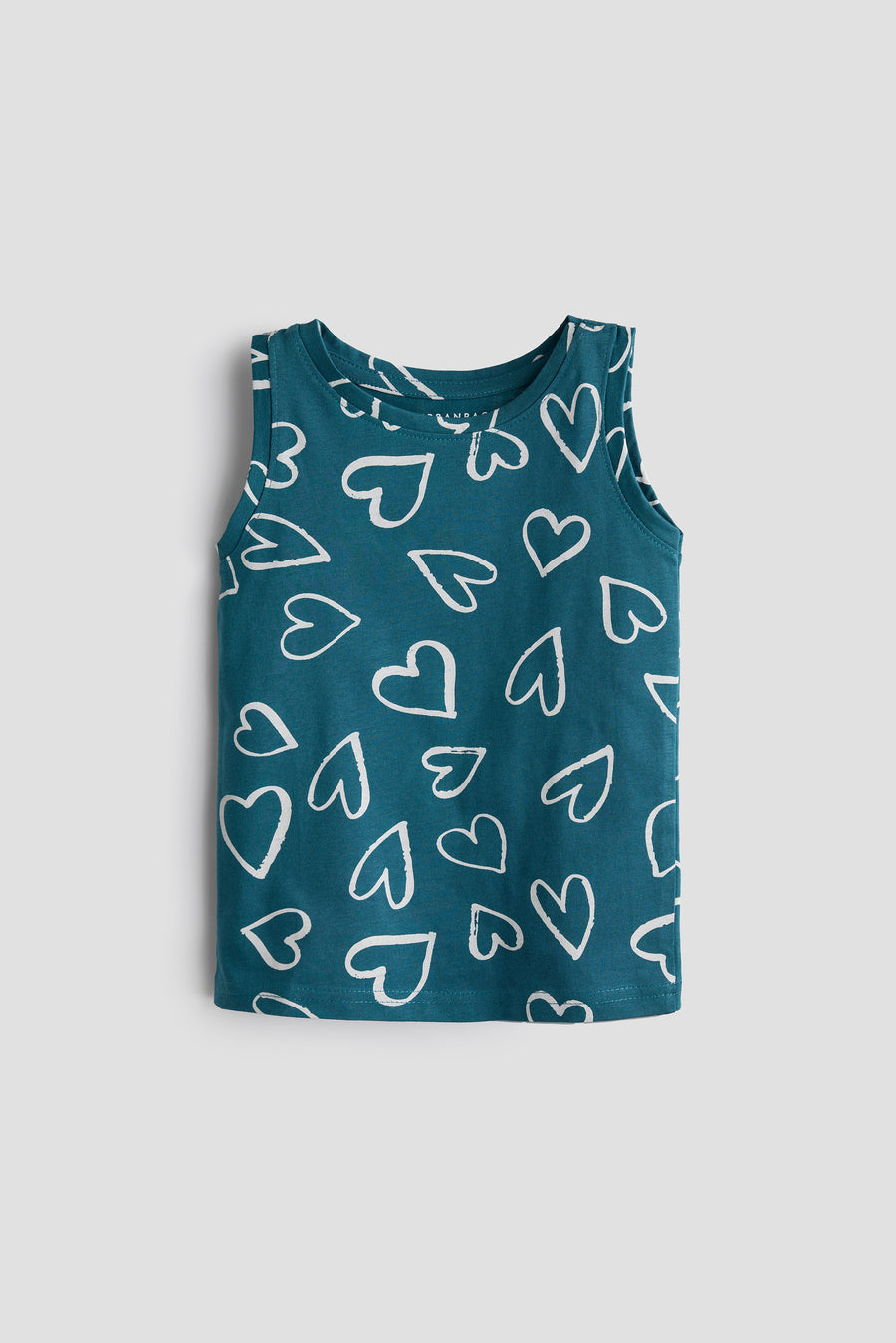 2-Pack Cotton Vest Tops | Hearts and Lemons tank tops