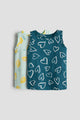 2-Pack Cotton Vest Tops | Hearts and Lemons tank tops