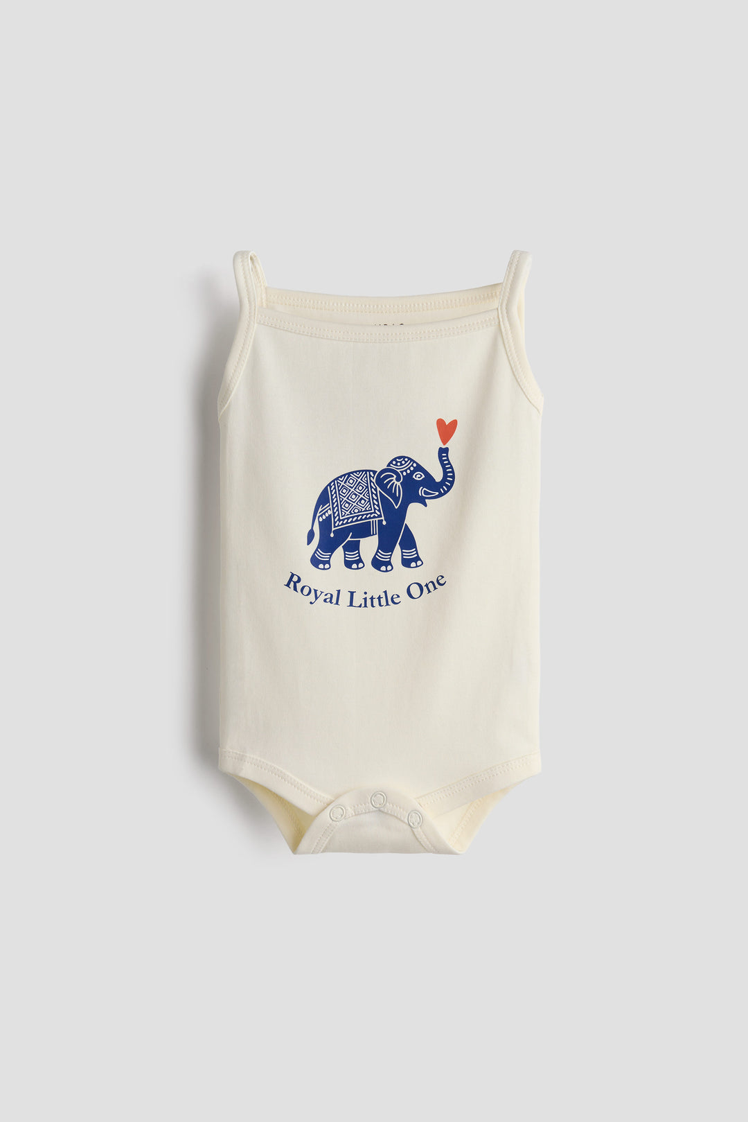 Sleeveless Onesie for Babies — Pack of 2 | Royal Ele and Sky Blue