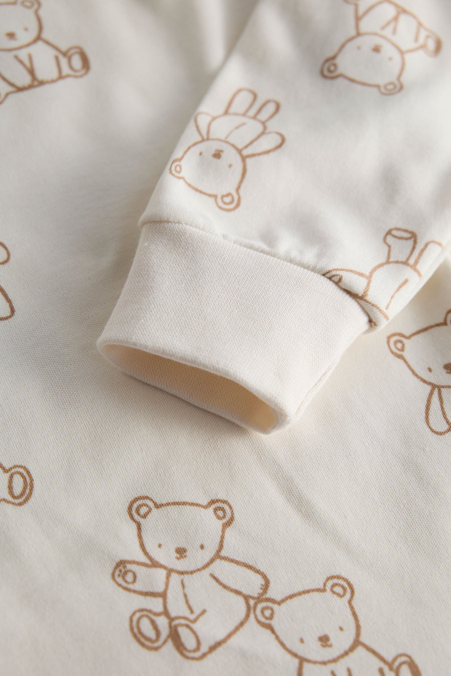 2 Way Double Zipper Baby Sleepsuit – Pack of 2 | Soft Cotton Footed Rompers