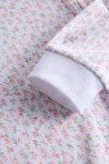 2 Way Double Zipper Baby Sleepsuit – Pack of 2 | Floral & Bunny Print
