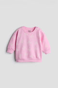 Pink Bow Print Sweatshirt and Jogger Set