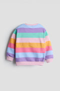 Pastel Rainbow Stripe Sweatshirt