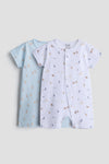 Interlock Cotton Half Romper 2 Pack | Adventure