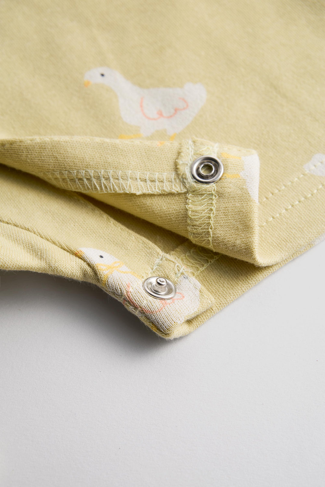 Interlock Cotton Half Romper 2 Pack | Lemon Duck