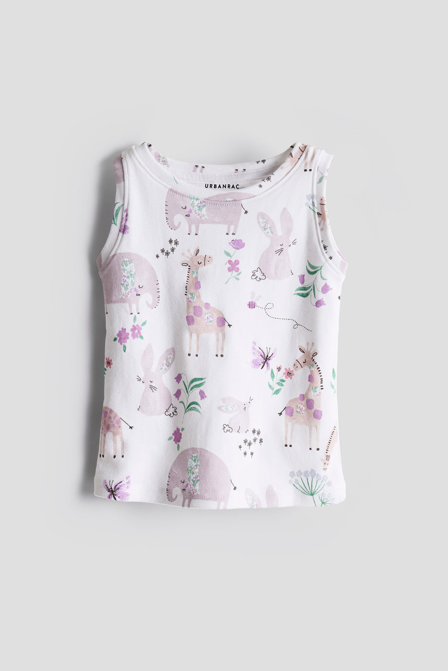 2-Pack Cotton Vest Tops | Pastel Tank Tops